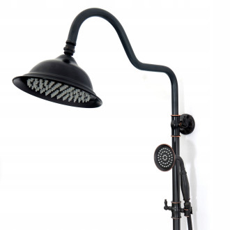 Rea Sprchový set s baterií Retro Old Black REA-P2366