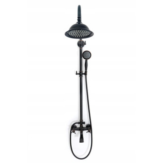 Rea Sprchový set s baterií Retro Old Black REA-P2366
