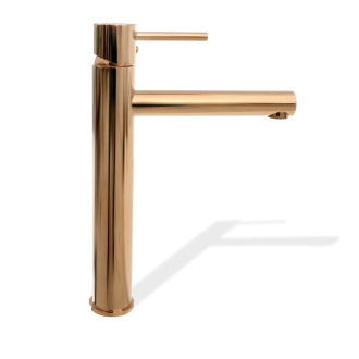 Rea Baterie umyvadlová vysoká Tess Rose Gold REA-B8804