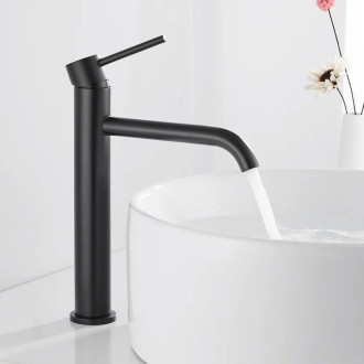 Rea Baterie umyvadlová vysoká Lungo black mat REA-B4103