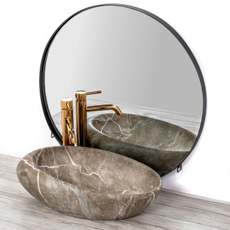 REA Umyvadlo na desku Roxy B Stone Nature REA-U6650