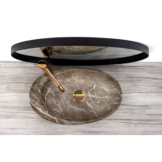 REA Umyvadlo na desku Roxy B Stone Nature REA-U6650