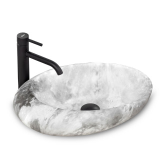 REA Umyvadlo na desku Roxy C Stone L.Grey REA-U6651