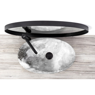 REA Umyvadlo na desku Roxy C Stone L.Grey REA-U6651