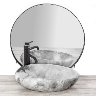 REA Umyvadlo na desku Roxy C Stone L.Grey REA-U6651