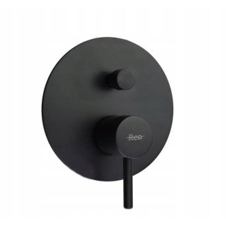 Rea Vanový a sprchový set s výlevkou Lungo Black REA-P4112