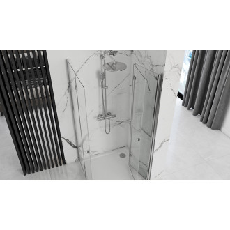 Rea Sprchový kout 900x900x1900 bez vaničky - sklo transparent Fold N2 REA-K9991