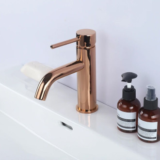 Rea Baterie umyvadlová  Lungo Rose Gold REA-B4500