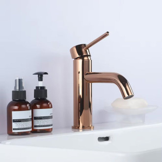 Rea Baterie umyvadlová  Lungo Rose Gold REA-B4500