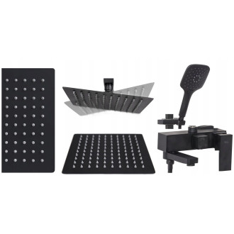 Rea Sprchový set s baterií Fort Black Matt REA-P9861