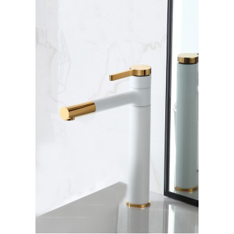 Rea Baterie umyvadlová vysoká Smart WhiteGold REA-B8400