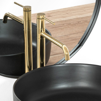 Rea Baterie umyvadlová vysoká Lugano Gold REA-B5002