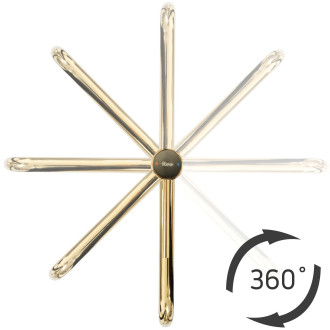 Rea Baterie umyvadlová vysoká Lugano Gold REA-B5002