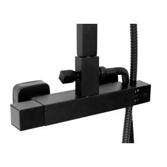 Rea sprchový set Milan Black REA-P7000