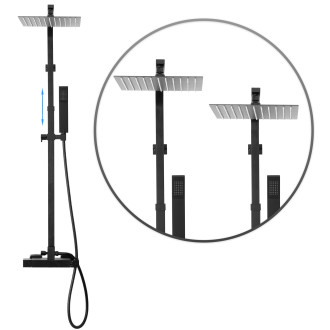 Rea sprchový set Milan Black REA-P7000