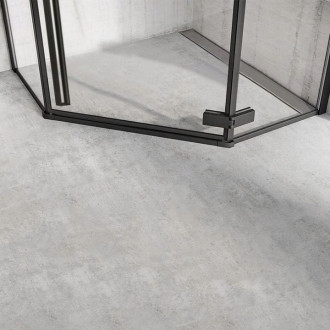 Sprchový kout REA DIAMOND 90x90 - matná černá