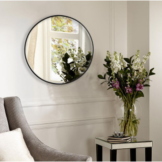 REA Zrcadlo 60cm černá HOM-09807