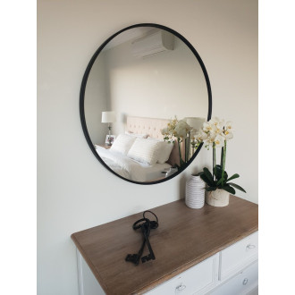 REA Zrcadlo 60cm černá HOM-09807