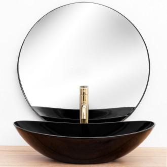 REA Umyvadlo na desku Royal Black REA-U0445
