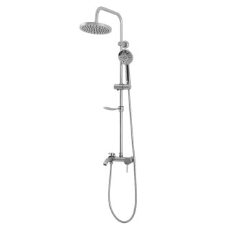 Rea Sprchový set s baterií a výtokem Luis Chrome REA-P7007