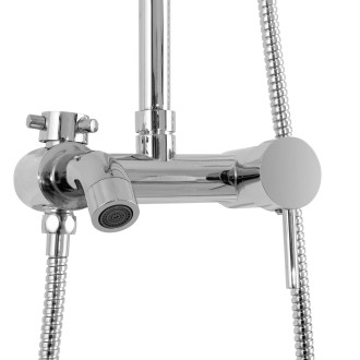 Rea Sprchový set s baterií a výtokem Luis Chrome REA-P7007