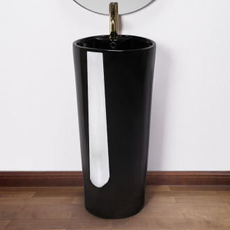 REA Umyvadlo volně stojící Blanka Black REA-U6635