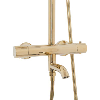Rea Sprchový set vanový s termostatem Lungo Gold REA-P4114