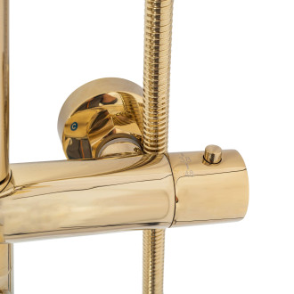 Rea Sprchový set vanový s termostatem Lungo Gold REA-P4114