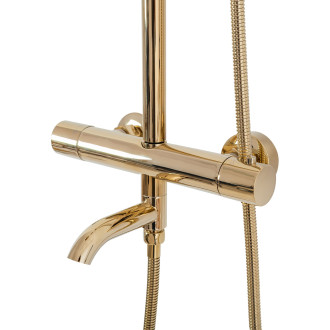 Rea Sprchový set vanový s termostatem Lungo Gold REA-P4114