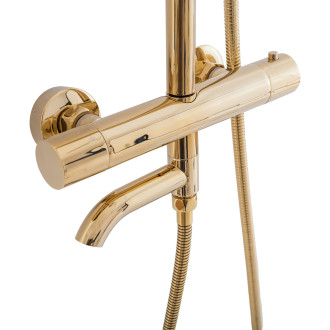 Rea Sprchový set vanový s termostatem Lungo Gold REA-P4114