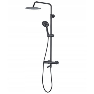 Rea Sprchový set- vanový s termostatem Lungo Black REA-P4113