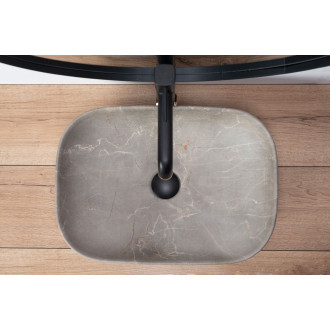 REA Umyvadlo na desku Livia Beige Matt REA-U3802