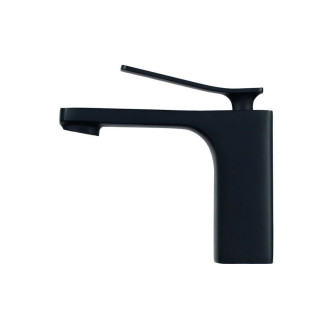 Rea Baterie umyvadlová nízká Sonic Black BAT-00852