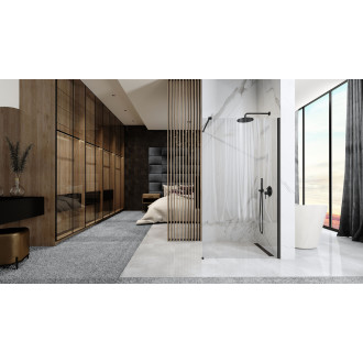 Rea Zástěna walk-in Aero Black 90 REA-K7581