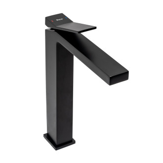 Rea Umyvadlová baterie vysoká Duet Black High REA-B4414