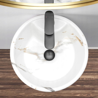 REA Umyvadlo volně stojící Blanka Marble Mat REA-U8704