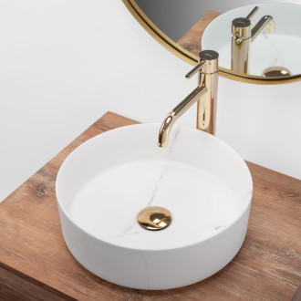 REA Umyvadlo na desku Sami Marble Mat REA-U8703