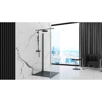 REA Sprchová vanička Black Stone 90x90 REA-K9601