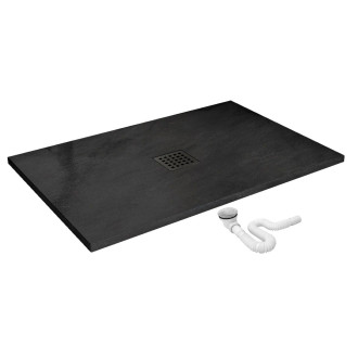 REA Sprchová vanička Black Rock 80x120 REA-K4579