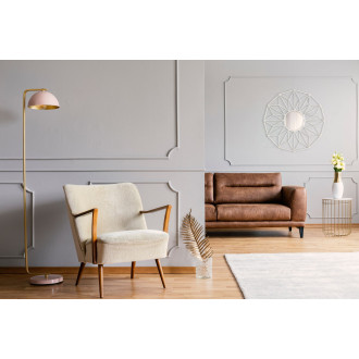 REA Zrcadlo 58cm, bílá HOM-09876