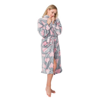 Szlafrok damski Sally Pink