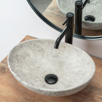 REA Umyvadlo na desku Sofia Light Stone REA-U0165