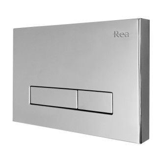 Rea WC ovládací tlačítko, chrom REA-E5691