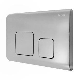 REA WC ovládací tlačítko F chrom REA-E019A