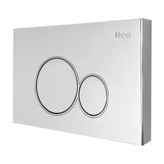 Rea WC ovládací tlačítko, chrom REA-E5698