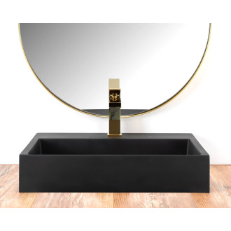 REA Konglomerátové umyvadlo Goya 50 Black REA-U8778