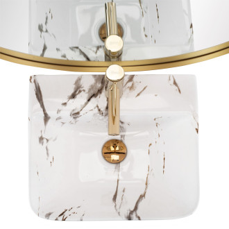 REA Umyvadlo volně stojící Aris Marble  REA-U6906