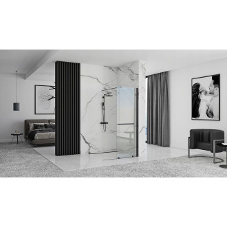 Rea Sprchová stěna Cortis Black 100 REA-K7740