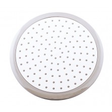 sprchová růžice pro pevnou sprchu pr. 230 mm – plast – chrom/bílá PS0043CB