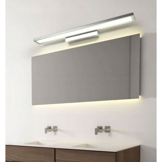 Rea LED koupelnové osvětlení 80CM APP841-1W černé placaté OSW-06767